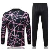 2025/26 PSG Black Half Pull Tracksuit