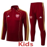 2025/26 ASN Red Kids Half Pull Tracksuit