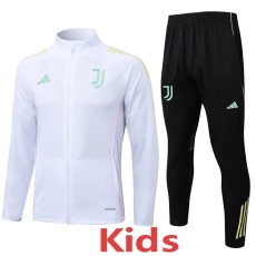 2025/26 JUV White Kids Tracksuit