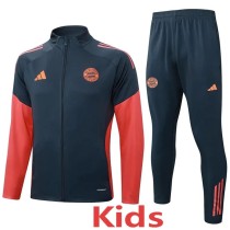 2025/26 Bayern Dark gray Kids Tracksuit