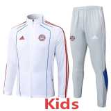 2025/26 Bayern White Kids Tracksuit
