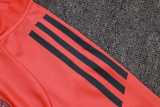 2025/26 Bayern Orange Kids Half Pull Tracksuit