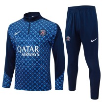 2025/26 PSG Blue Half Pull Tracksuit