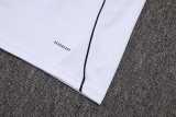2025 Germany White Half Pull Tracksuit
