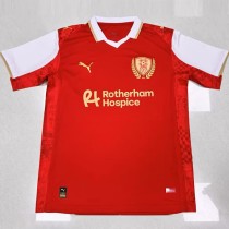 2025/26 Rotherham United Home Red Fans Soccer jersey