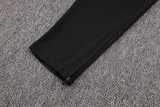 2025/26 Man City Black Half Pull Tracksuit