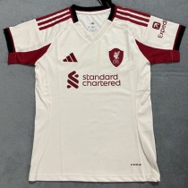 2025/26 LIV Away White Fans Women Soccer jersey