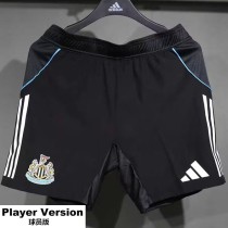[PLAYER] 2025/26 Newcastle Home Black Player Soccer Shorts