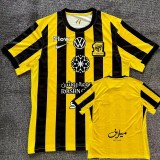 2025/26 Al Ittihad FC Home Yellow Fans Soccer jersey