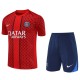 2025/26 PSG Red Training Shorts Suit