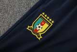 2025 Cameroon Dark Blue Half Pull Tracksuit