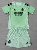2025/26 R MAD GKG Aqua Fans Kids Soccer jersey