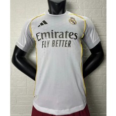 [PLAYER] 2025/26 R MAD Home White Player Soccer jersey