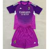 2025/26 R MAD GKP Fans Kids Soccer jersey