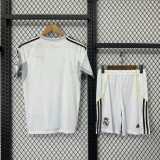 2025/26 R MAD Home White Fans Kids Soccer jersey