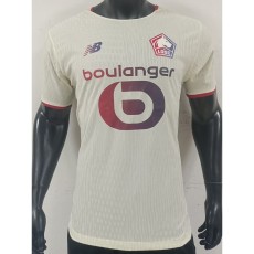 [PLAYER] 2025/26 Lille Away White Player Soccer jersey