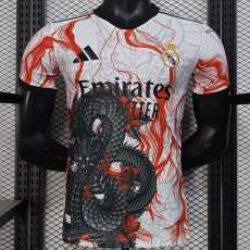[PLAYER] 2025/26 R MAD Special Edition White Black Panlong Player Soccer jersey