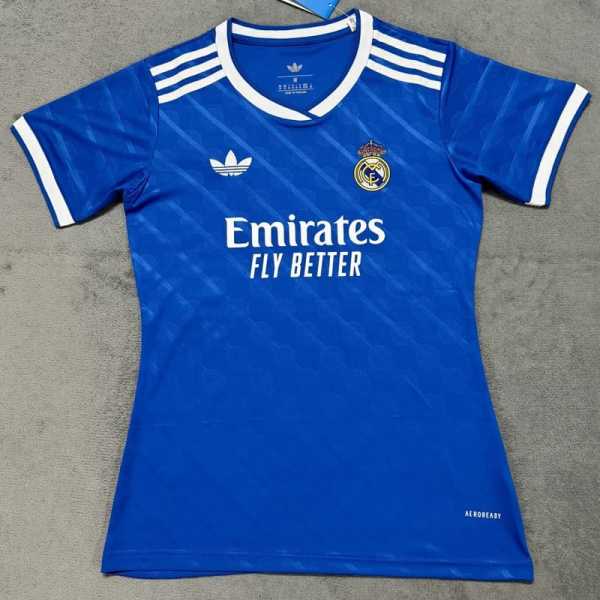2025/26 R MAD 3RD Blue Fans Women Soccer jersey