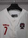 2025 Portugal Special Edition White Fans Soccer jersey