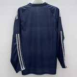 2025/26 R MAD Away Dark Blue Fans Long Sleeve Soccer jersey
