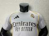 [PLAYER] 2025/26 R MAD Home White Player Soccer jersey