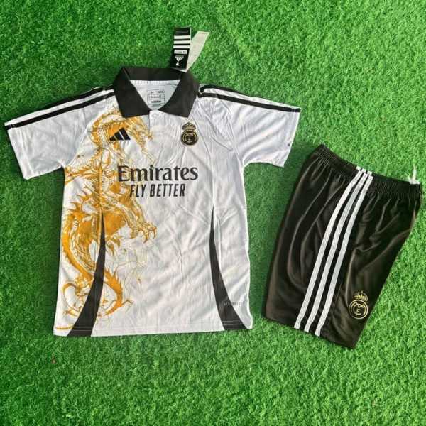 2025/26 R MAD Special Edition White Fans Kids Soccer jersey
