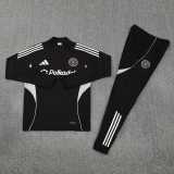 2025/26 Inter Miami Black Half Pull Tracksuit