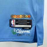 2024/25 CLIPPERS PAUL #3 Blue NBA Jerseys