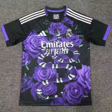 2025/26 R MAD Special Edition black purple Fans Soccer jersey