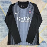 2025/26 PSG GKR Gray Fans Long Sleeve Soccer jersey