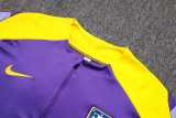 2025/26 A MAD Purple Half Pull Tracksuit