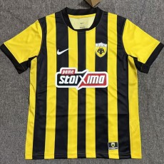 2025/26 AEK Athens Home Yellow Fans Soccer jersey