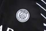 2025/26 PSG Black Half Pull Tracksuit
