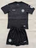 2025/26 Wolves GKB Black Fans Kids Soccer jersey