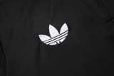 2025 Germany Black Half Pull Tracksuit