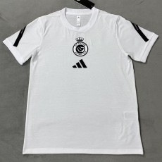 2025/26 Al Nassr FC White Casual Cotton T-shirt