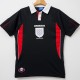 1998 England Away Black Retro Soccer jersey