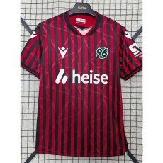 2025/26 Hannover 96 Home Crimson Fans Soccer jersey