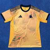 2025/26 Roma Away Yellow Fans Soccer jersey
