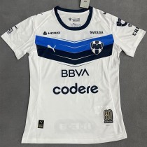 2025/26 CF Monterrey Away White Fans Women Soccer jersey