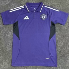 2025/26 Man Utd Purple Polo Jersey