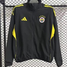 2025/26 Fenerbahce SK Black Windbreaker