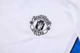 2025/26 Man Utd White Training Shorts Suit