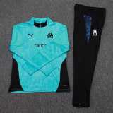 2025/26 Marseille Light blue Half Pull Tracksuit