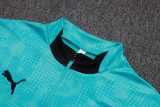 2025/26 Marseille Light blue Half Pull Tracksuit