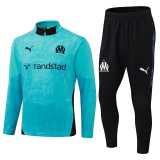 2025/26 Marseille Light blue Half Pull Tracksuit