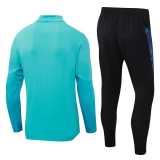 2025/26 Marseille Light blue Half Pull Tracksuit