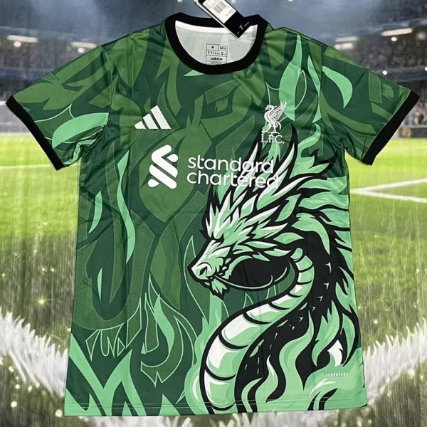 2025/26 LIV Green Training Shirts