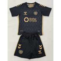2025/26 Hearts of Midlothian 3RD Black Fans Kids Soccer jersey