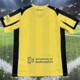 2025/26 Port Vale Away Yellow Fans Soccer jersey